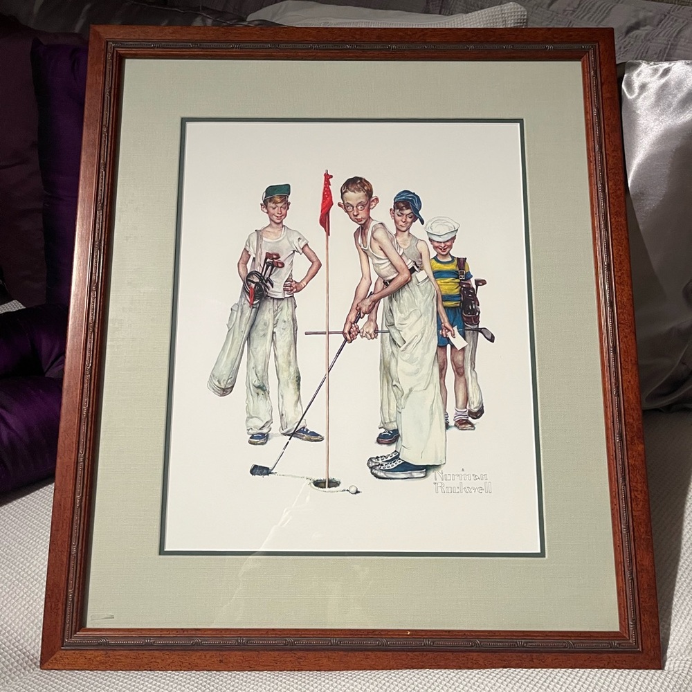Norman Rockwell “Sporting Boys-Missed”